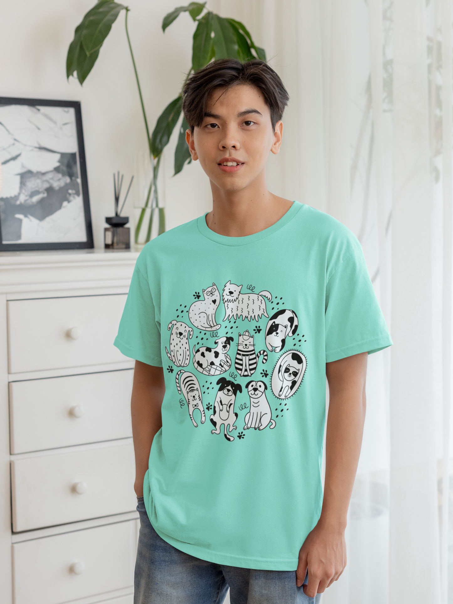 Mint Oversized Pet Friendly T-shirt
