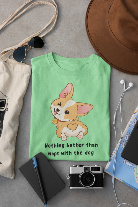 Jade Oversized Dog Printed T-shirt