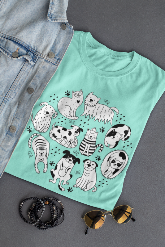 Mint Oversized Pet Friendly T-shirt