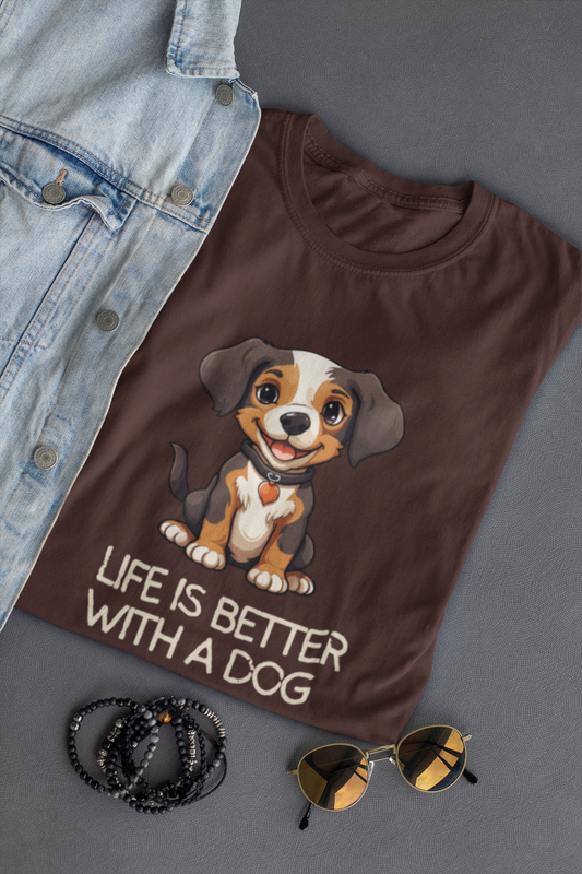 Brown Dog Lover T-shirt