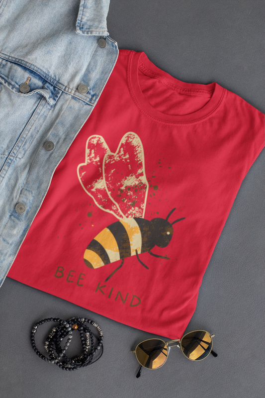 Red Be Kind Unisex Oversized T-Shirt