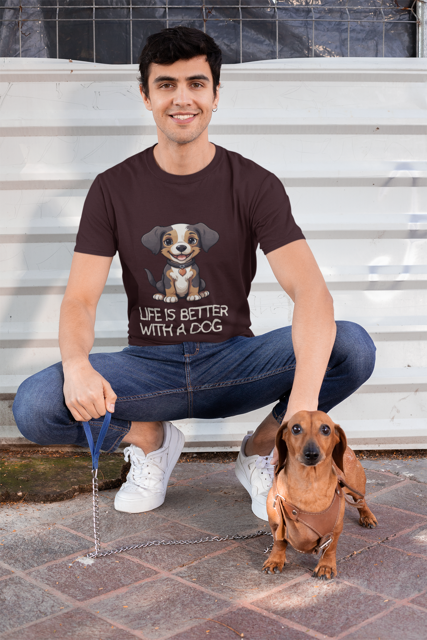 Brown Dog Lover T-shirt