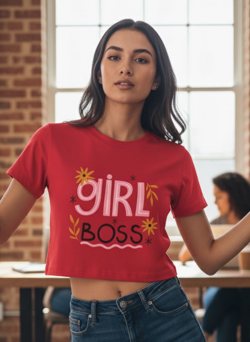 Girl Boss | Vichitra Crop tops