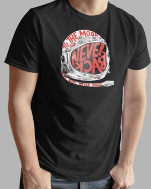 To the Moon| Vichitraa T-Shirts | Men Round Neak T-Shirts
