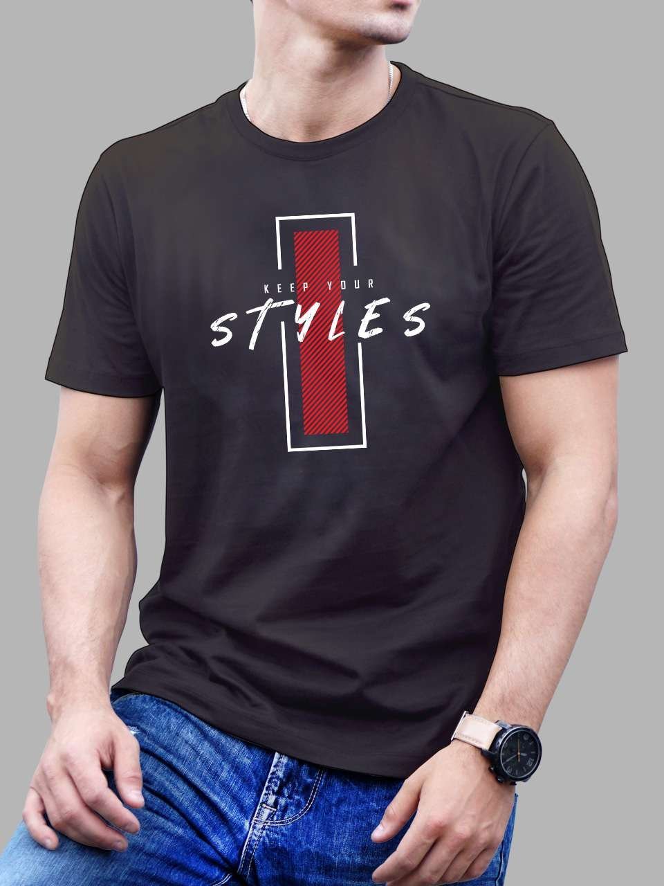 Style | Vichitra T-Shirts | Men Round Neak T-Shirts - Image 2