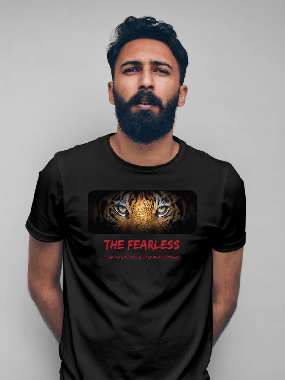 The Fearless| Vichitra T-Shirts | Men Round Neak T-Shirts - Image 2
