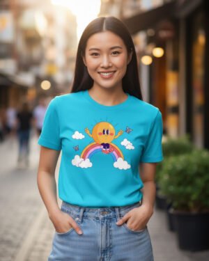 Smily | Women Round Neak Vichitra T-Shirt