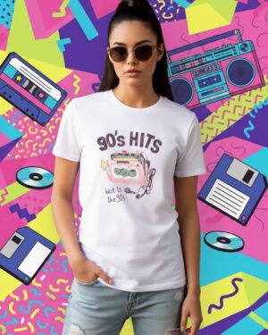 90s Hits | Women Round Neak Vichitra T-Shirt