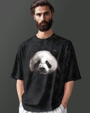 Panda Oversized T-Shirt Zen Streetwear Vichitra