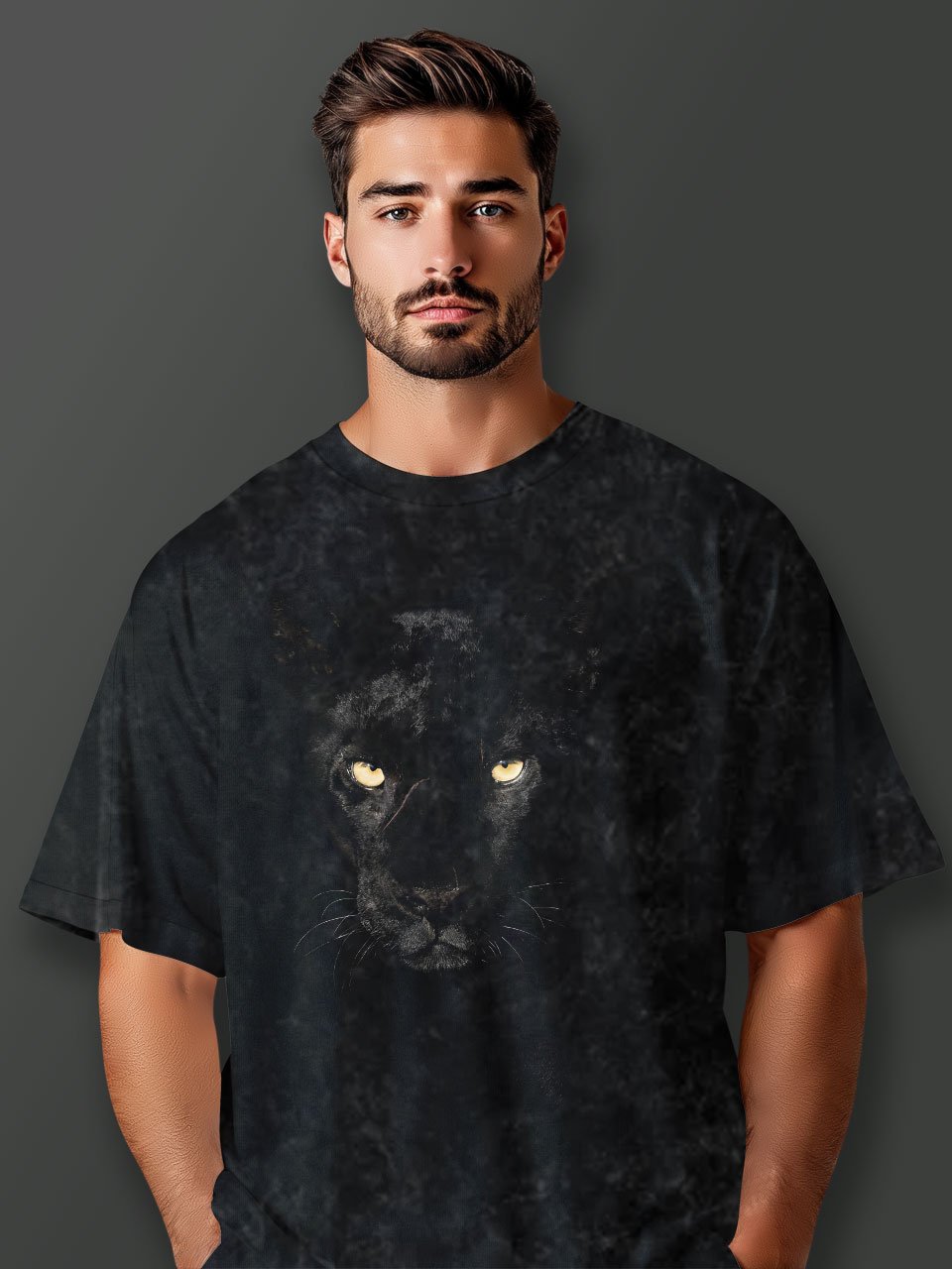 Panther Graphic T-Shirt Stealth Streetwear Vichitra