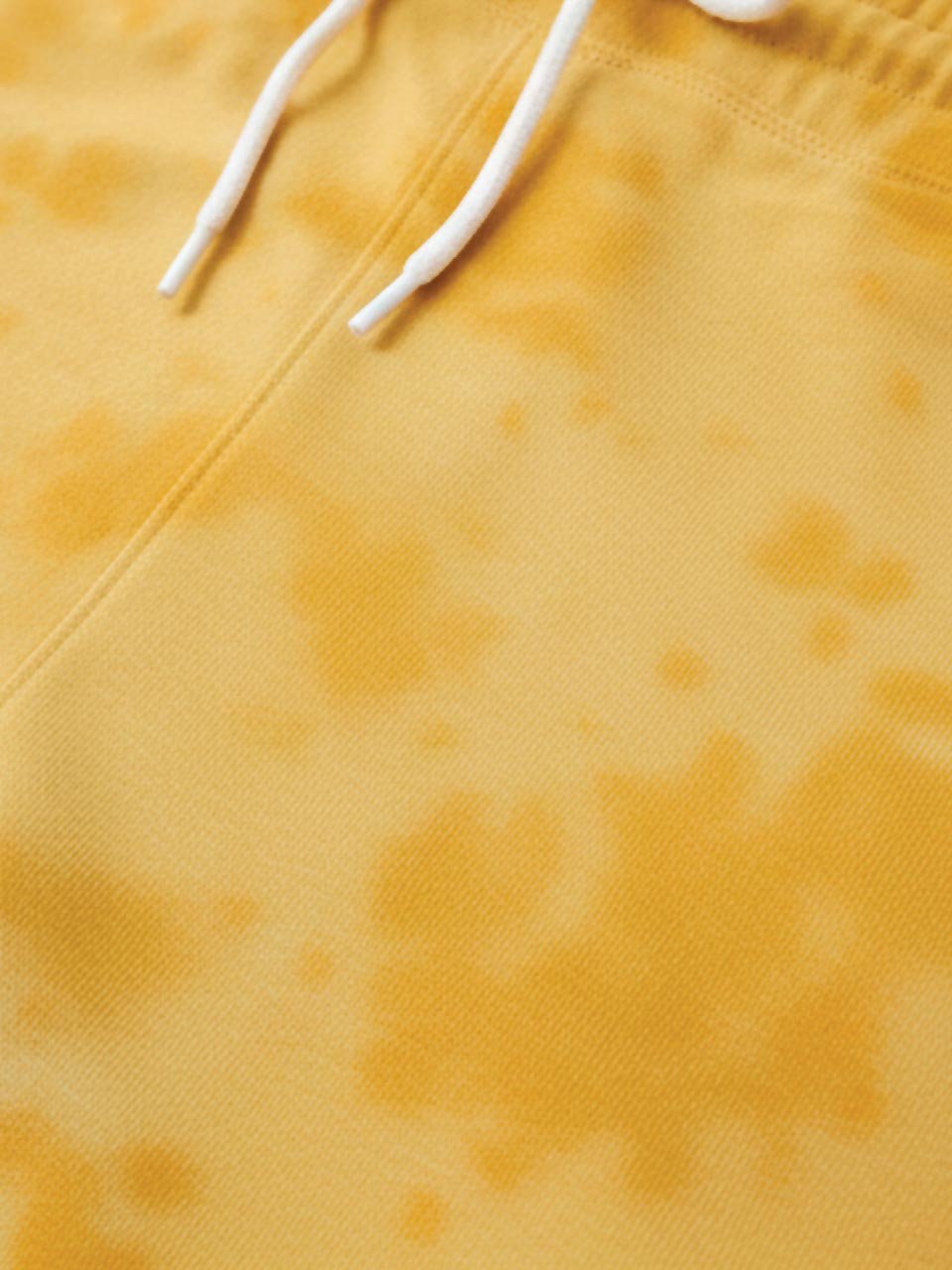 Men’s Tie-Dye Half Pants – Yellow | Relaxed Streetwear Fit - Image 2